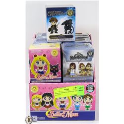 BOX OF ASSORTED MYSTERY MINI FIGURES.