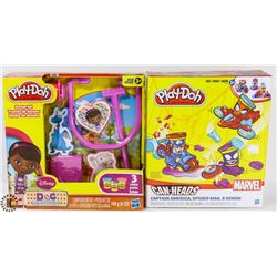 LOT OF 2 ASSORTED PLAY-DOH KITS