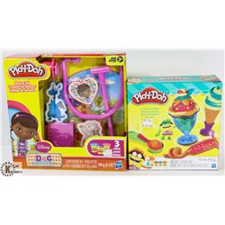 LOT OF 2 ASSORTED PLAY-DOH KITS