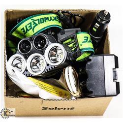 6000 LUMEN TACTICAL LED HEADLAMP WITH LITHIUM ION