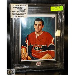 MAURICE RICHARD GUARENTEED AUTHENTIC AUTOGRAPH