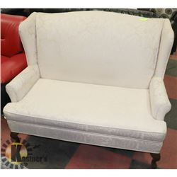 VINTAGE STYLE LOVE SEAT, 52" WIDE