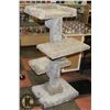Image 1 : 4 TIER CAT TREE 47" HIGH, 2 TONE