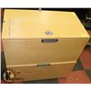 Image 1 : WOOD TONE FILE CABINET. 32 X 18 X 32