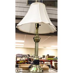 METAL TABLE LAMP, 26" TALL