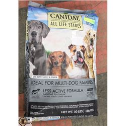CANIDAE DOG FOOD CHICKEN LESS ACTIVE 30LBS