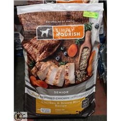 SIMPLY NOURISH FISH & BROWN RICE DOG FOOD 30LBS