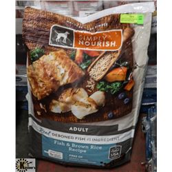SIMPLY NOURISH FISH & BROWN RICE DOG FOOD 30LBS