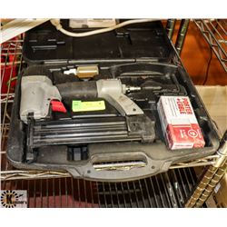 PORTER CABLE BRAD NAILER WITH NAILS & CASE