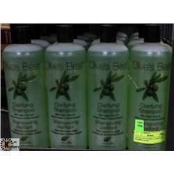 LOT OF 4 OLIVS BEST CLARIFYING SHAMPOO WITH
