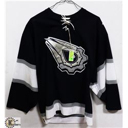 VINTAGE OILERS HOCKEY JERSEY-WITH 2 SIGNATURES