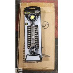 CASE OF 31 PC RACHETING ROTARY WRENCH SETS