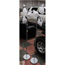 LOT OF 2 FLOOR LAMPS