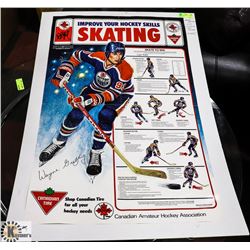 WAYNE GRETZKY 1983 CANADIAN TIRE POSTER