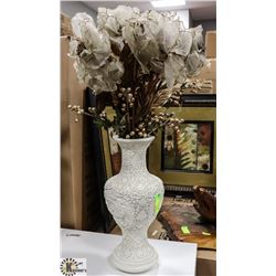 ARTIFICIAL FLOWER ARRANGEMENT WITH VASE