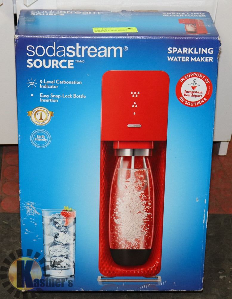 NEW SODA STREAM SOURCE SPARKLING Kastner Auctions