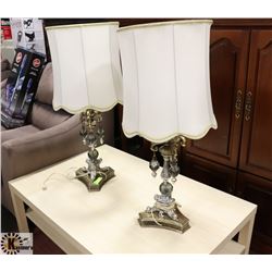 PAIR OF ESTATE LAMPS