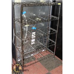HEAVY DUTY 5 SHELF WINE RACK