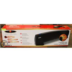 LOW PROFILE HEATER WITH RAPID  HEAT BOOST
