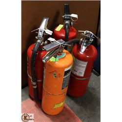 LOT OF 2- 10LBS CHARGED FIRE EXTINUISHERS