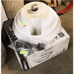 BATHROOM VESSEL SINK 18" TRI STEP DESIGN WITH