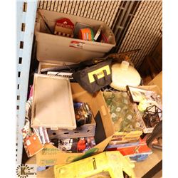 PALLET OF MISC - INCLUDES TOOLS, COCACOLA  ITEMS