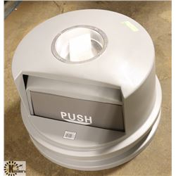 PAIR OF HARPER COMMERCIAL 32 GALLON DOME TOP