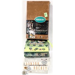 LOT OF 4 SEALED BOX HOCKEY CARDS, 1991-92