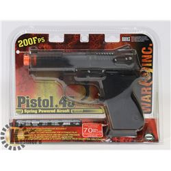 NEW AIR SOFT .45 CAL PISTOL / 200FPS