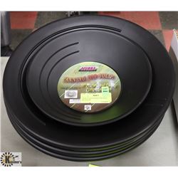 10" & 14" GOLD PANS FOR GOLD RECOVERY