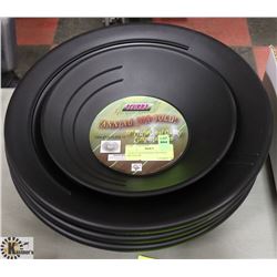 10" & 14" GOLD PANS FOR GOLD RECOVERY