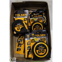 NEW FLAT OF TOLSEN NYLON COATED