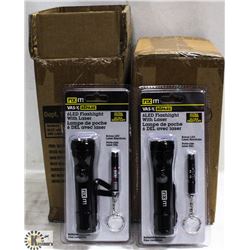 2 CASES OF FIX IT LED FLASHLIGHTS WITH LASERS