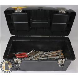 TOOL BOX WITH ASSORTED TOOLS