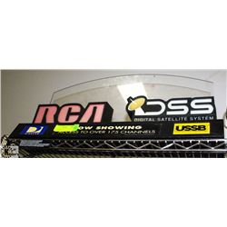 RCAADVERTISING LIGHT UP SIGN - NEEDS BULB.