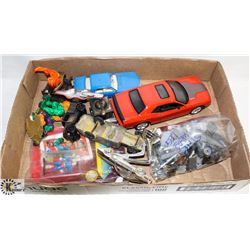 FLAT OF STAR WARS LEGO DIE CASTS SUPERMAN