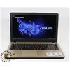 Image 1 : 15" ASUS LAPTOP W/ WINDOWS 10 PRO/500 GB HDD