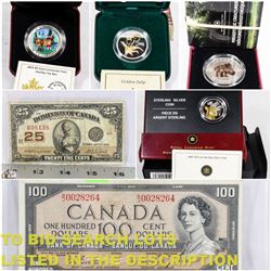 FEATURED COINS AND CURRENCY