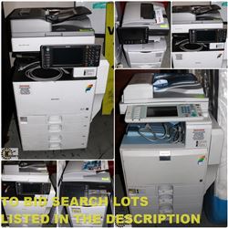 FEATURED RICOH COMMERCIAL PRINTERS