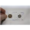 Image 1 : Great Britain Three Pence Coins (2)