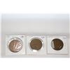 Image 1 : Great Britain One Cent Coins (3)