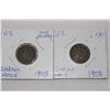 Image 1 : U.S.A. One Cent Coins (2)