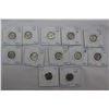 Image 1 : U.S.A. Ten Cent Coins (12)