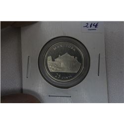 Cda Twenty-five Cent Coin