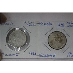 Cda Twenty-five Cent Coins (2)