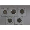 Image 1 : Cda Twenty-five Cent Coins (5)