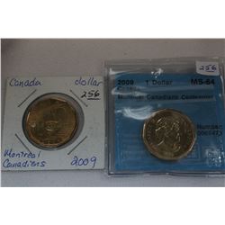 Canada One Dollar Coins (2)