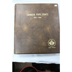 Canada Five Cent Book (No Coins)