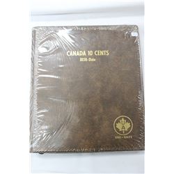 Canada Ten Cent Book (No Coins)