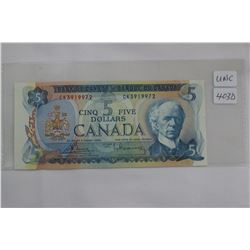 Canada Five Dollar Bills (1)